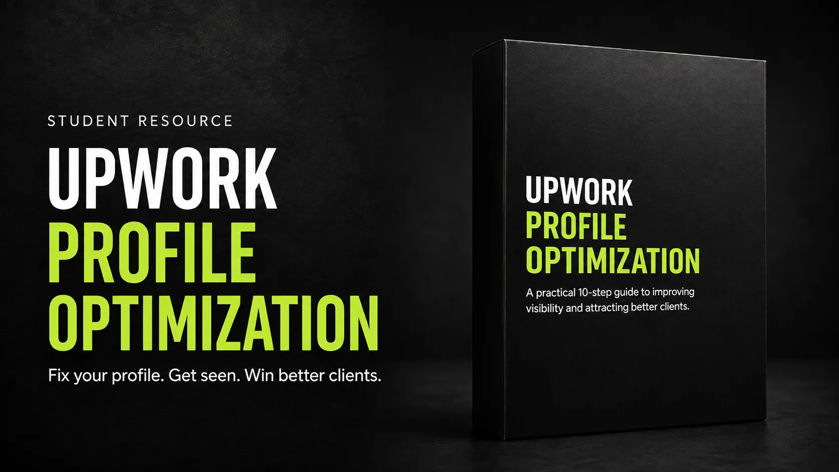Upwork Profile Optimization resource cover