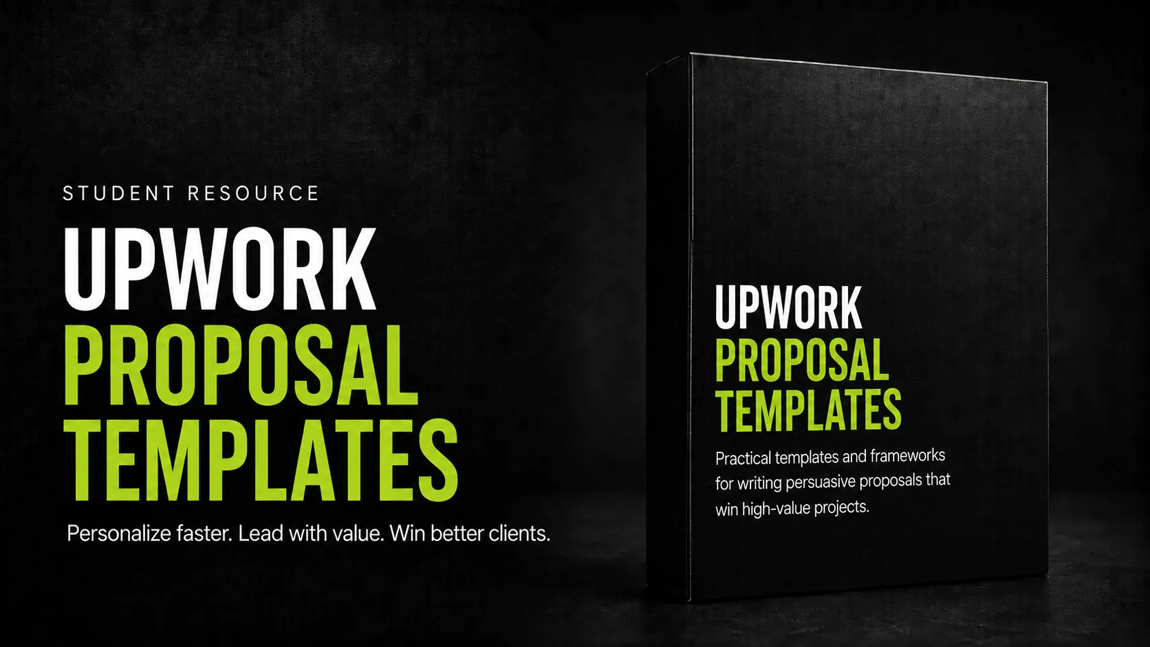 Upwork Proposal Templates resource cover
